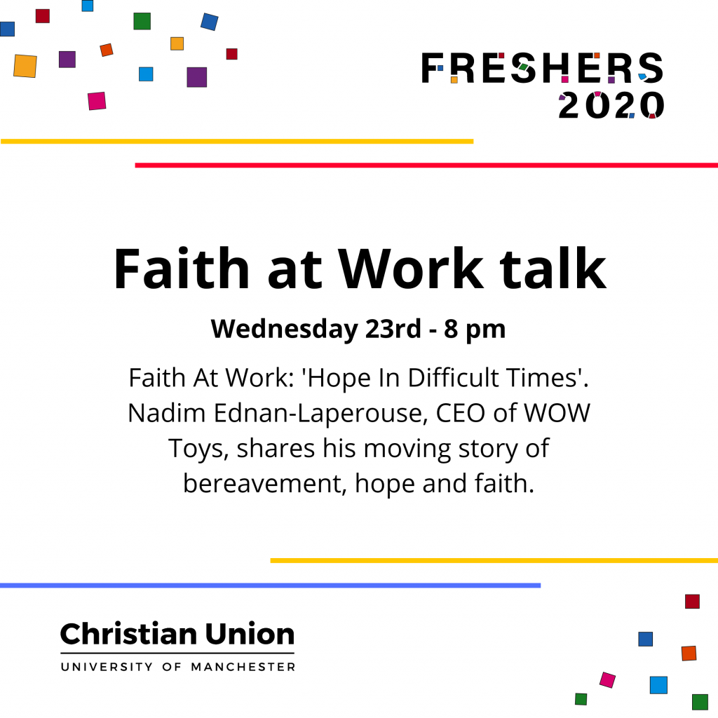 Faith at Work talk